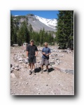 Shasta 03 - John and Henrich at Horse Camp 2